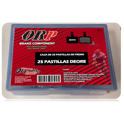 ORP Bike Component PACK AHORRO 25 PASTILLAS ORP