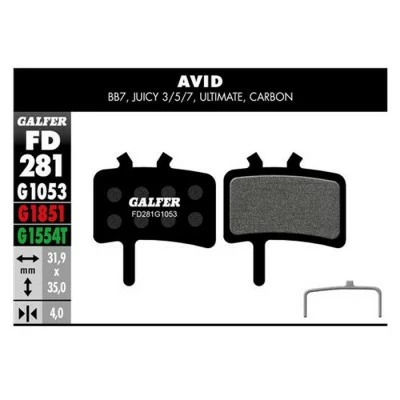 Galfer-bike PASTILLA DE FRENO FD-281 GALFER