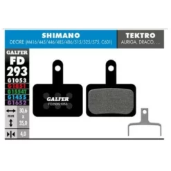 Galfer-bike PASTILLA DE FRENO FD-293 GALFER