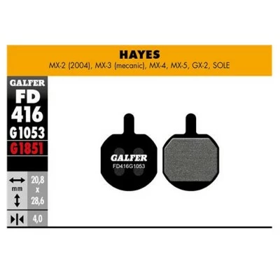 Galfer-bike PASTILLA DE FRENO FD-416 GALFER