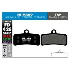 Galfer-bike PASTILLA DE FRENO FD-426 GALFER